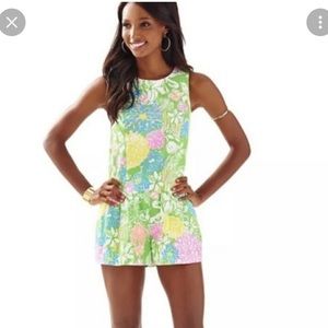 Lilly Pulitzer Gretch Romper SZ 0